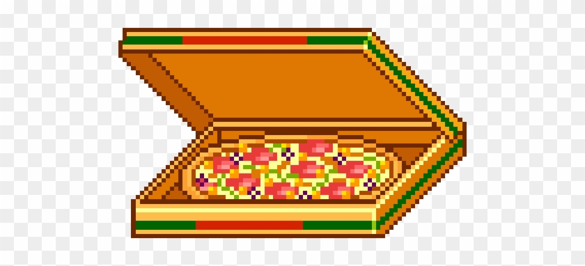 Pizza Box Pixel Art #1192063