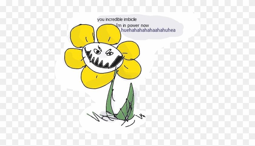 Mod Pizza Flowey Shitpost Undertale Aus - Cartoon #1192096