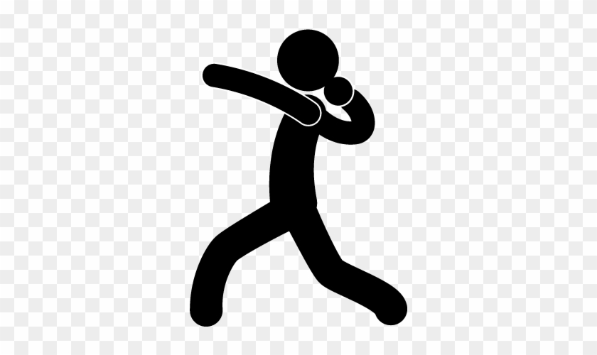 Track & Field Shot Put Discus Throw Clip Art - Clip Art #1192194