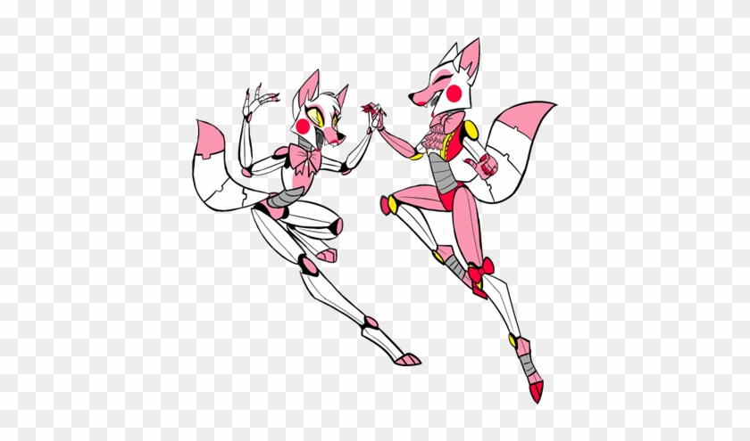 Toy Foxy/pirate Mangle - Mangle Full Body Drawing #1192306