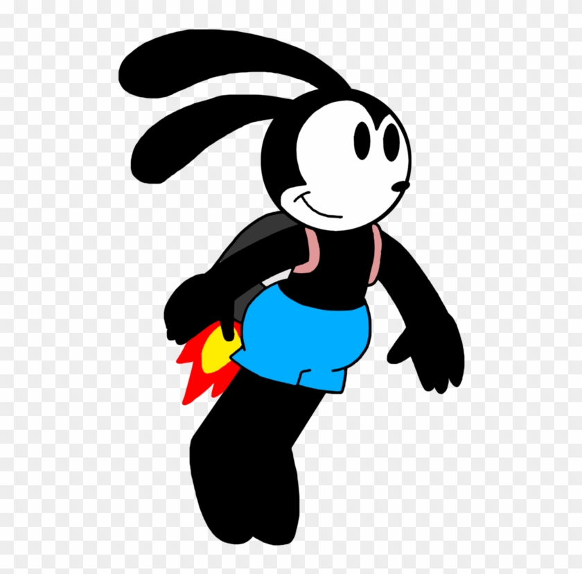 Oswald With A Jetpack By Marcospower1996 - Cartoon #1192348