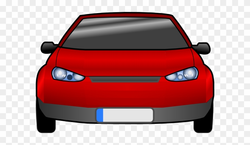 Carro Cartoon Svg Clip Arts 600 X 407 Px - Car Clipart Front View #1192605