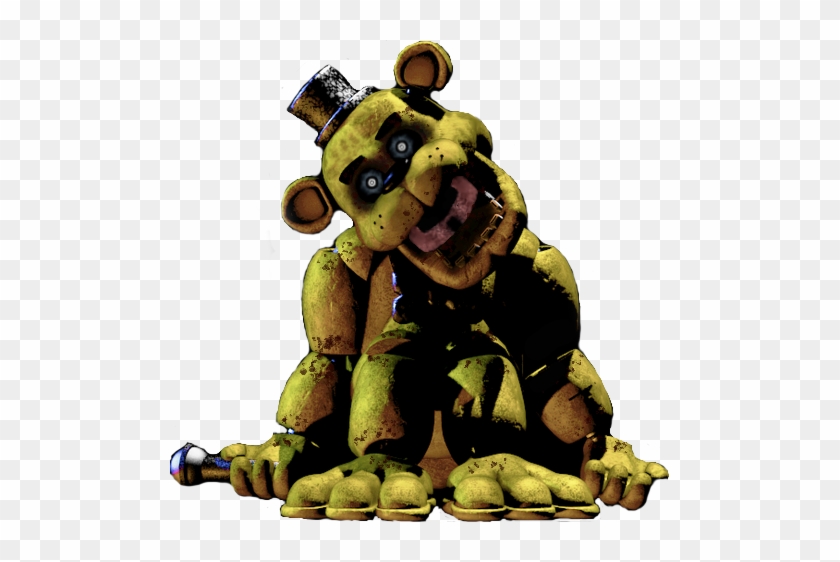 Phone Guy In Golden Freddy By Dahooplerzman On Deviantart - Five Nights At Freddy's 1 Golden Freddy #1192628