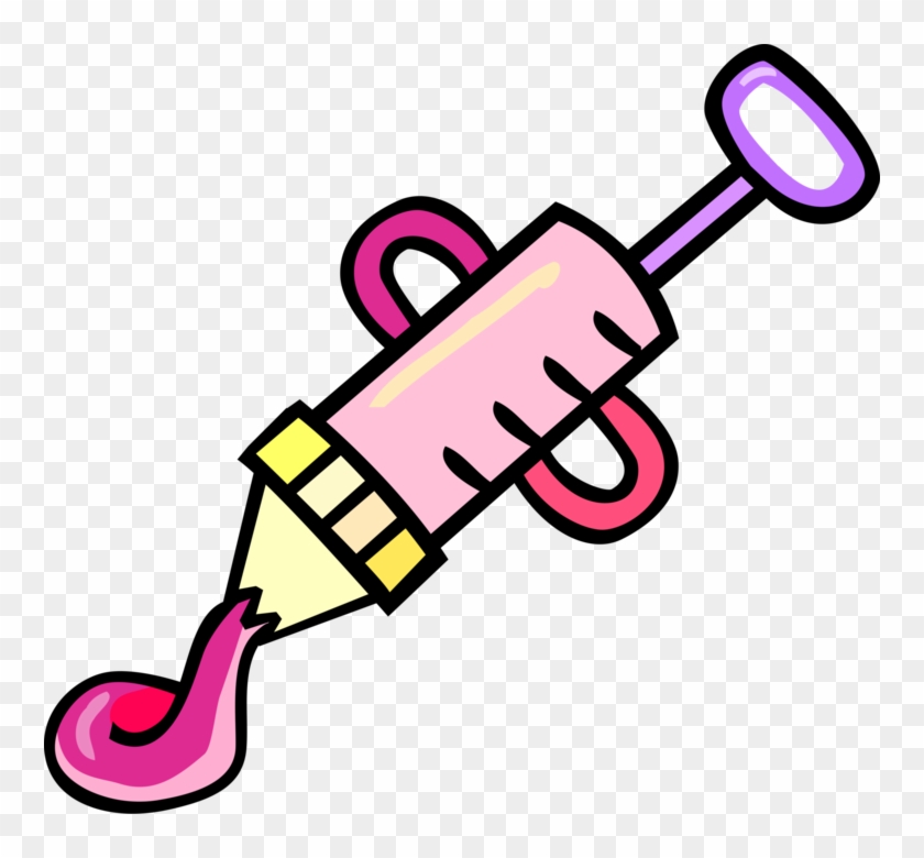 Vector Illustration Of Cake Frosting And Decorating - Vector Illustration Of Cake Frosting And Decorating #1192644