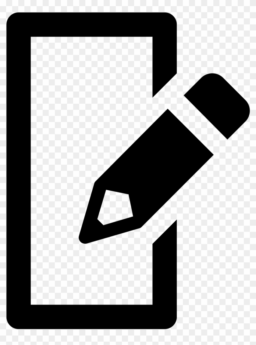 Edit Column Icon - Write In Computer Icon #1192687
