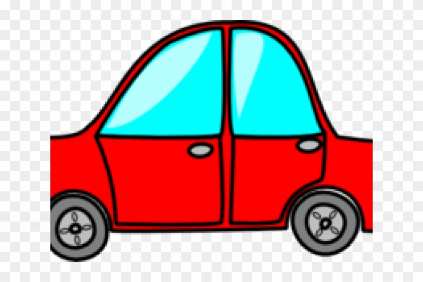 Blue Car Clipart Red Toy Car - Animated Car Gif Png #1192912