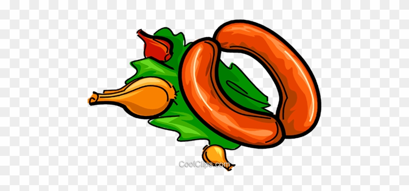 Slovenian Kranjska Klobasa Sausage Royalty Free Vector - Slovenian Kranjska Klobasa Sausage Royalty Free Vector #1193454