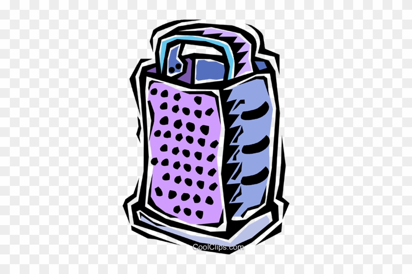 Cheese Grater Royalty Free Vector Clip Art Illustration - Cheese Grater Royalty Free Vector Clip Art Illustration #1193708
