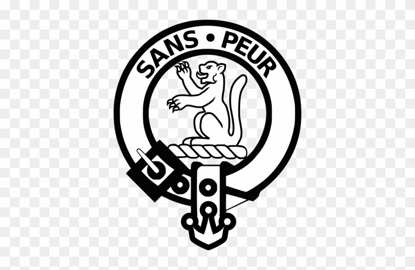A Cat A Mountain Saliant Proper - Anderson Clan Crest #1194139