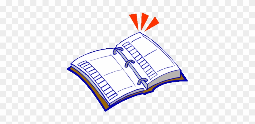 Planner Clipart - Student Agenda Clipart #1194436