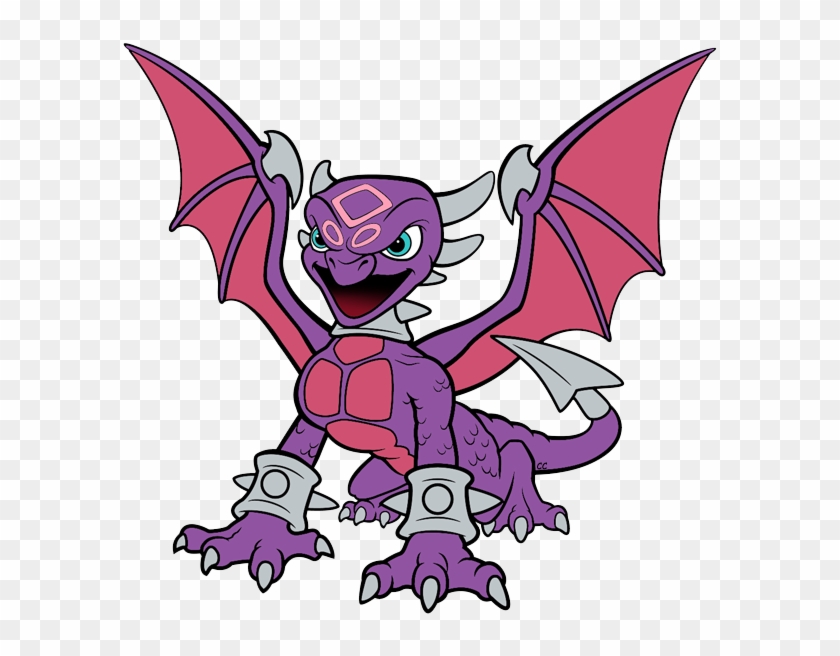 Eruptor Spyro Spyro Cynder Kaos Stealth - Clip Art #1194649