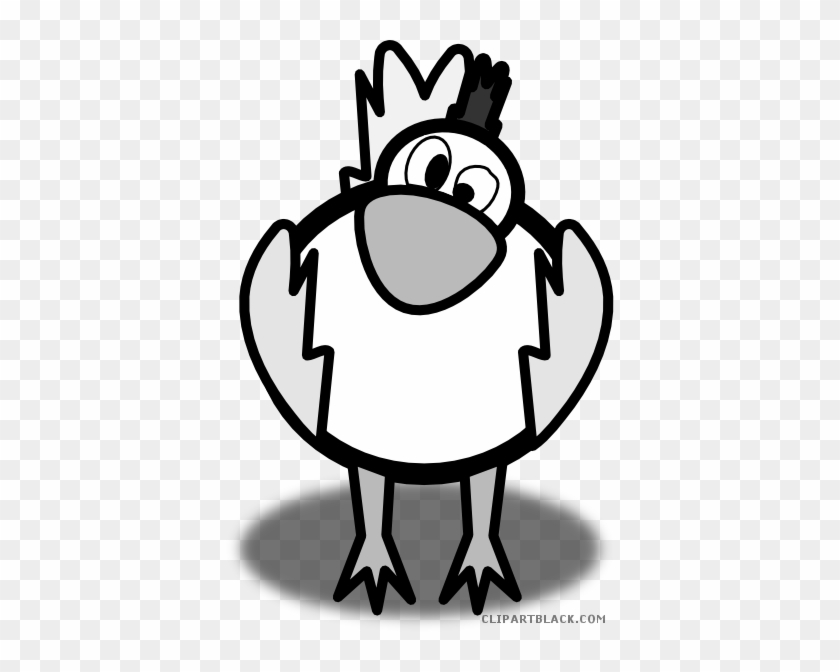 Crazy Chicken Animal Free Black White Clipart Images - Eid Mubarak Funny Quotes #1194913