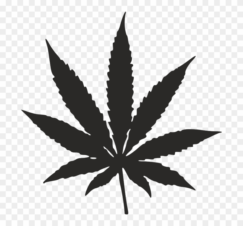 Marijuana Black And White #1195940