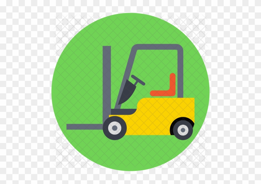 Forklift Truck Icon - Forklift #1195956