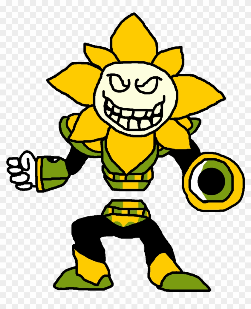 Flowey Man By Richsquid1996 - Cartoon #1196003