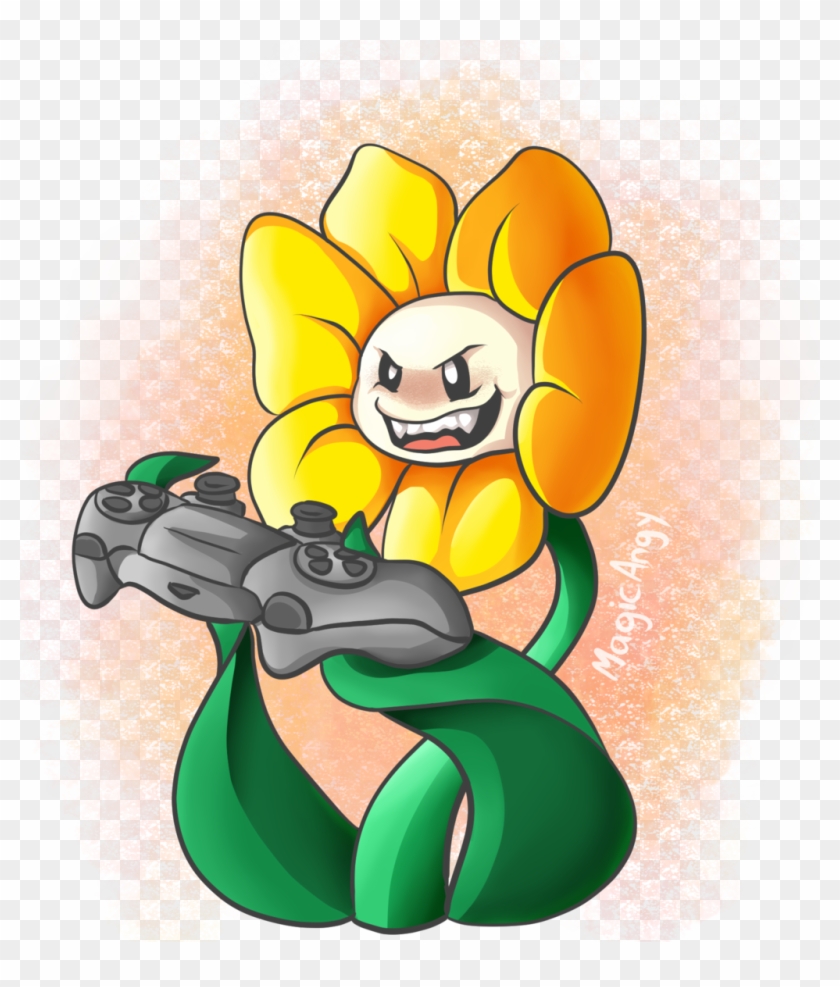 Flowey Undertale Flower Game Meme - Cartoon #1196009