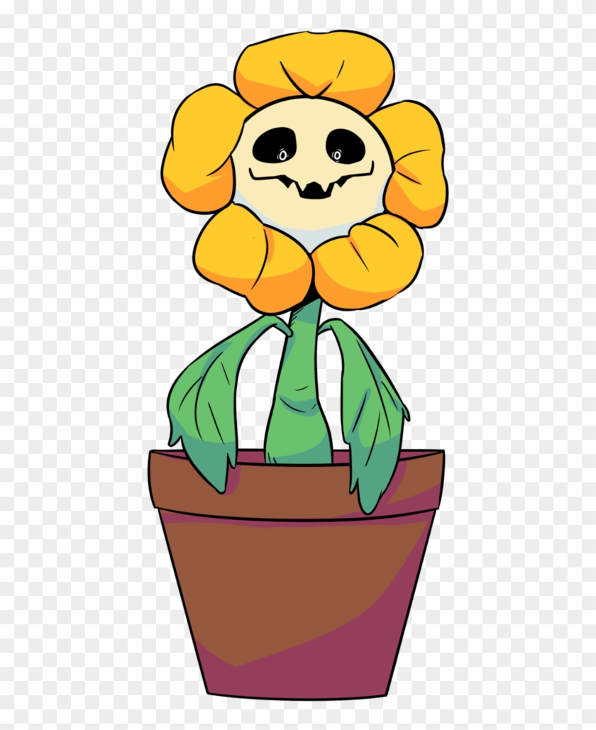 Flowey Scurry By Ferist - Cartoon #1196061