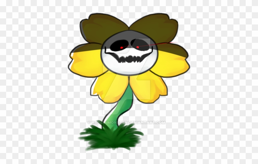 Flowey By Kotomory - Undertale Flowey Assustador #1196084