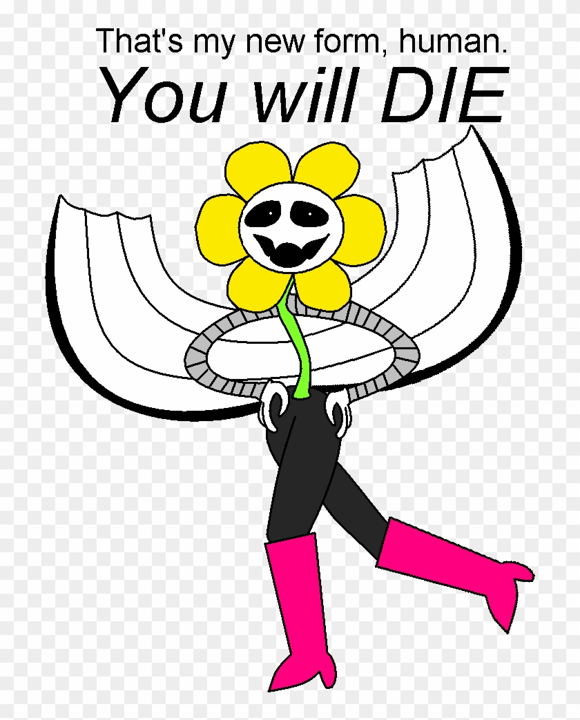 Flowey Ex By Yukkurifan64 - Undertale Flowey Withmtt Legs #1196113