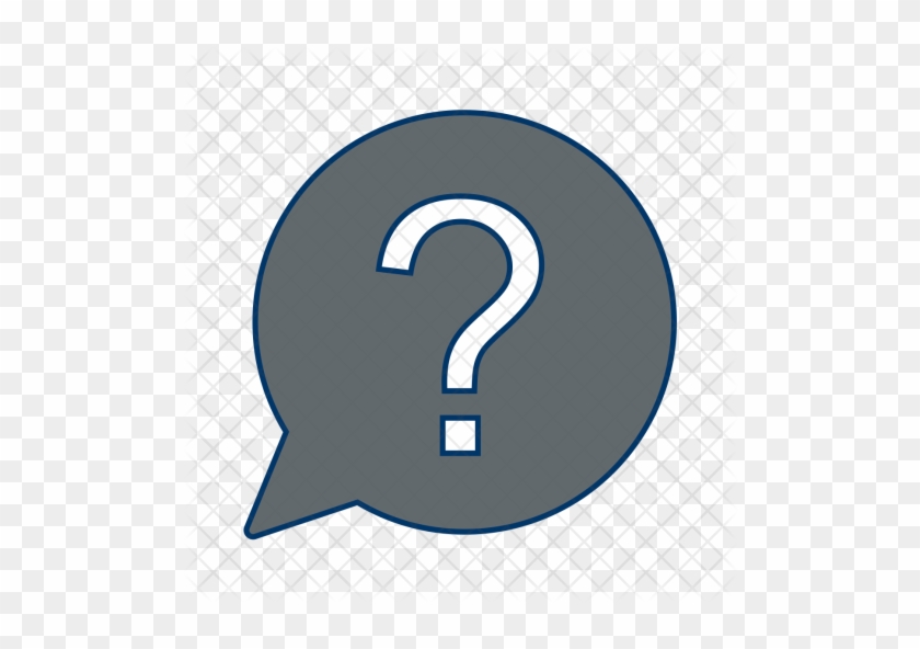 Question, Mark, Ask, Speech, Help, Sign, Asking Icon - Question Mark #1196277