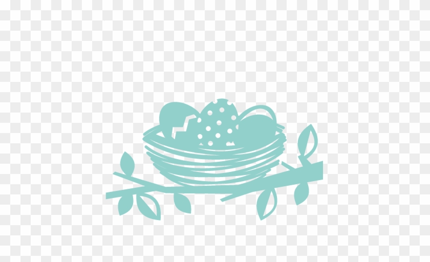 Nest Svg Scrapbook Cut File Cute Clipart Files For - Scalable Vector Graphics #1196421