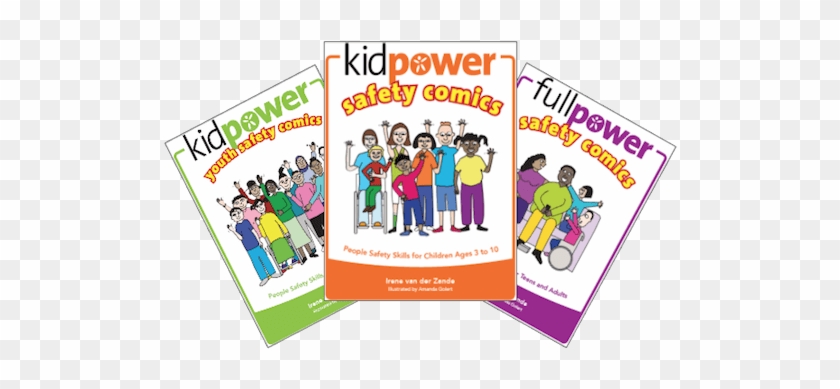 Kidpower Safety Comics Front Cover - Kidpowerr Safety Comics: People Safety Skills For Children #1196574