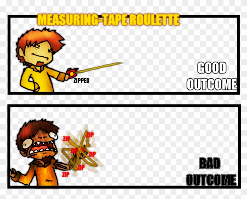 Measuring-tape Roulette By Gafagear - Cartoon #1196685