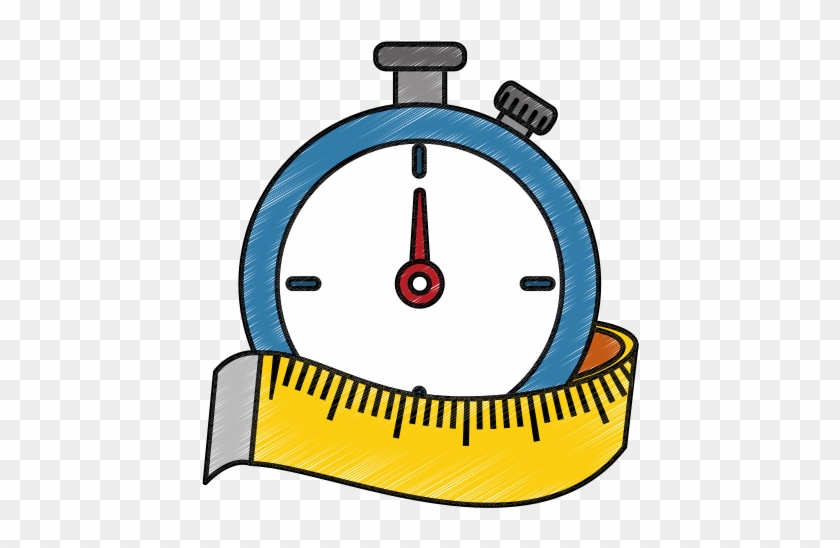 Chronometer Timer With Tape Measure - Timer #1196691