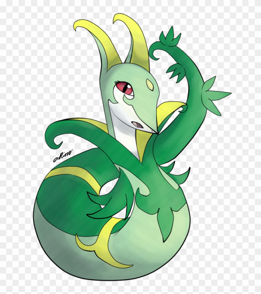 Fat Serperior Eat Pokemon Images - Female Serperior #1196777
