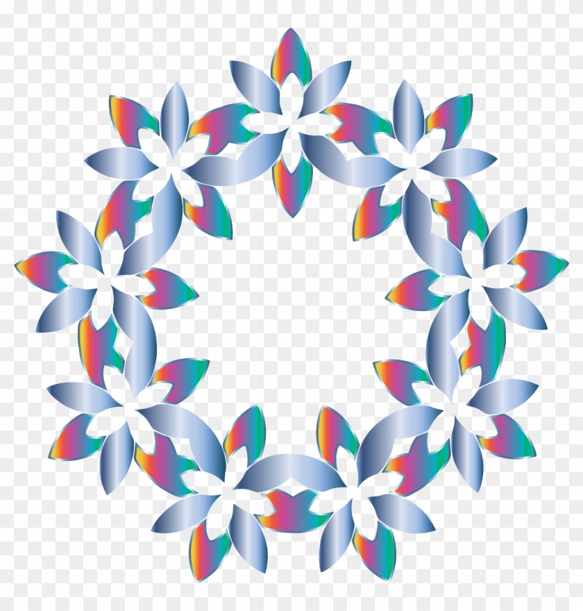 Abstract Painting Clipart Of Abstract Free Image - Floral Design #1196896