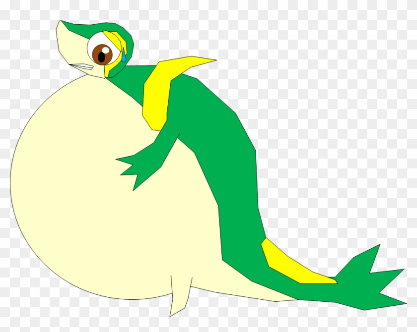 Pokemon Snivy Inflation Images - Drawing #1196934