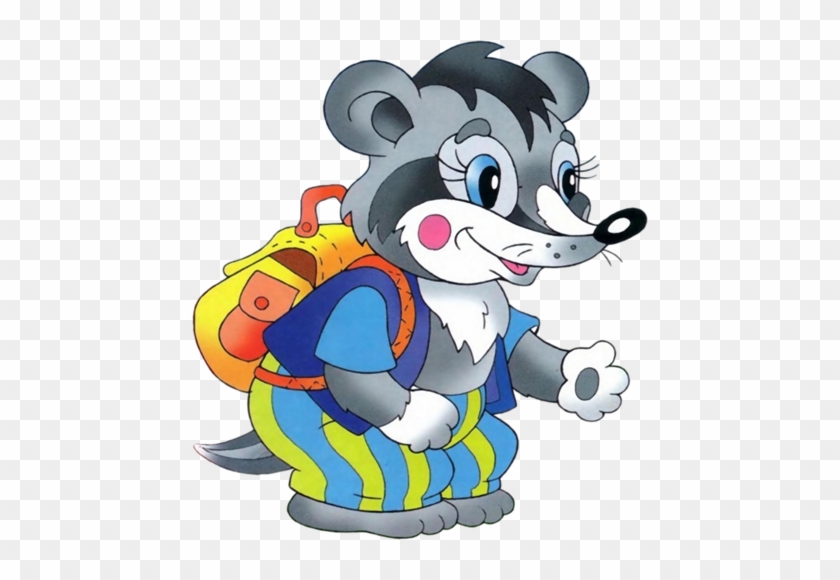 Animals Going To School Animated #1197475