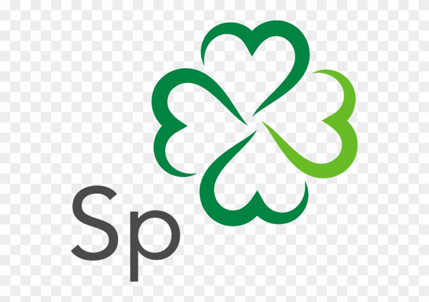 Four Leaf Clover Logo Company Download - Senterpartiet Logo Transparent #1198554