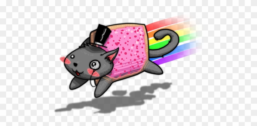 Nyan Cat Clipart Transparent Background - Nyancat No Back Ground #1198612