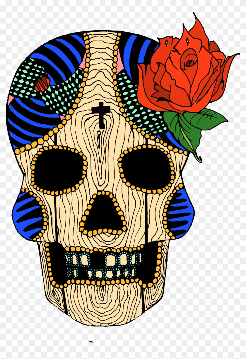Day Of The Fead Skull - Illustration #1199138