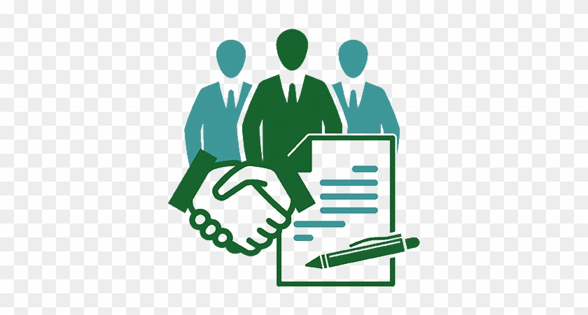 Customer Clipart Manpower - Partnership Icon Png White #1199201