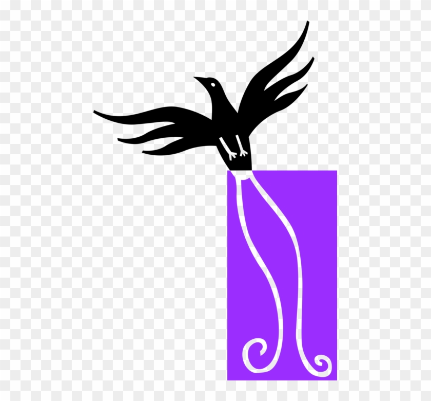 Vector Illustration Of Resplendent Quetzal Bird With - Vector Illustration Of Resplendent Quetzal Bird With #1199850