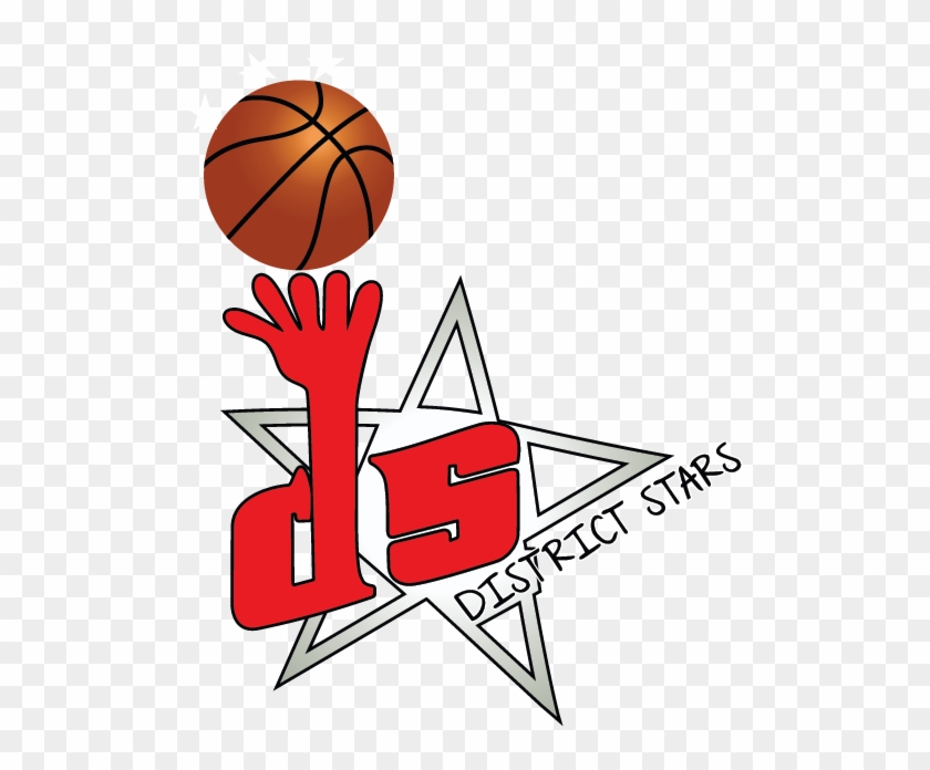 District Stars Youth Foundation - Custom Basketball Dunk Silhouette Throw Blanket #1200331