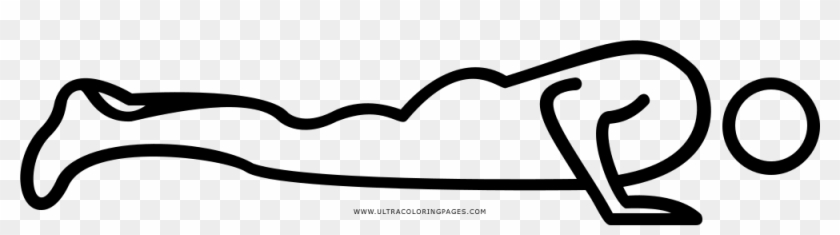 Push Up Coloring Page - Push Up Coloring Page #1200465