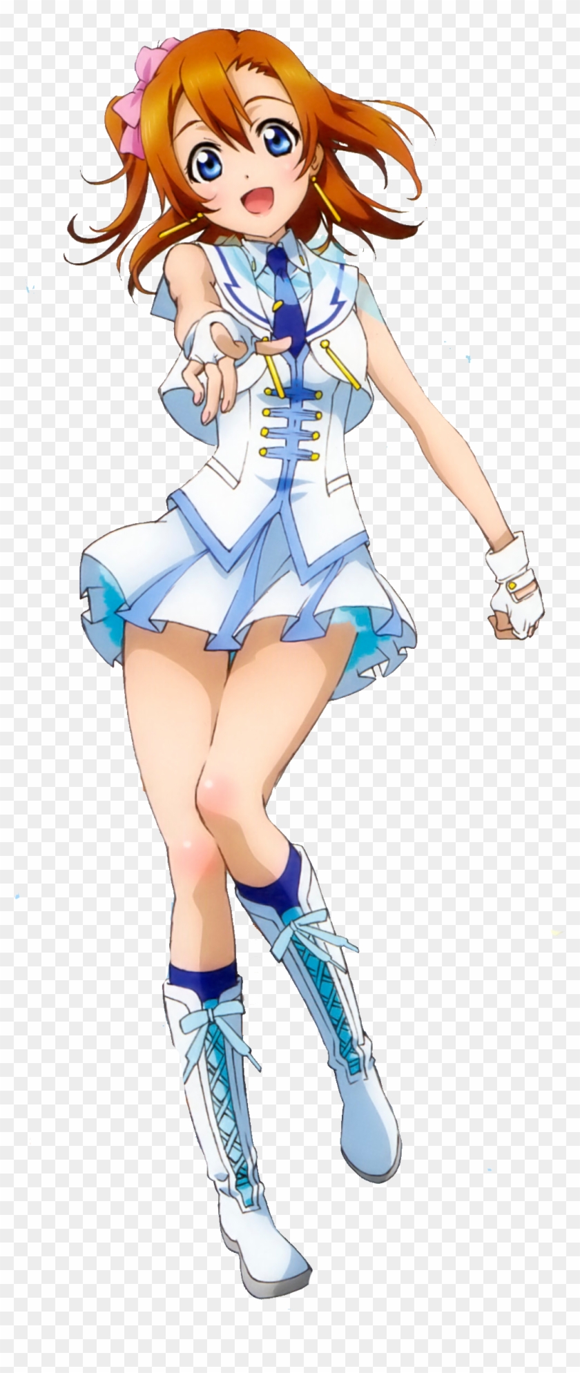 Ll Renders Honaka Wonderful Rush - Cushions Cover - Love Live! Kousaka Honoka Cushion #1200494
