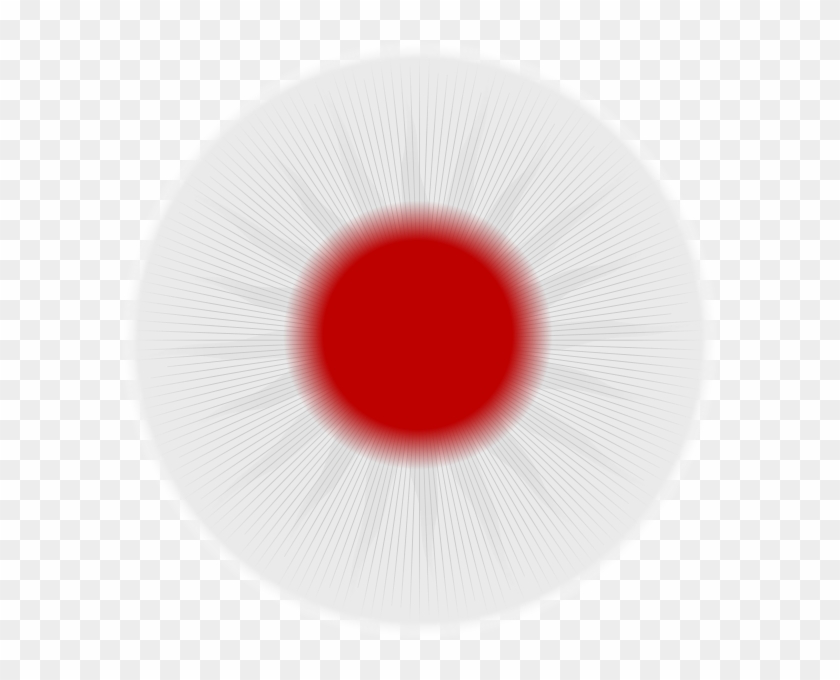 Rounded Japan Flag Png Clip Arts - Circle #1200937
