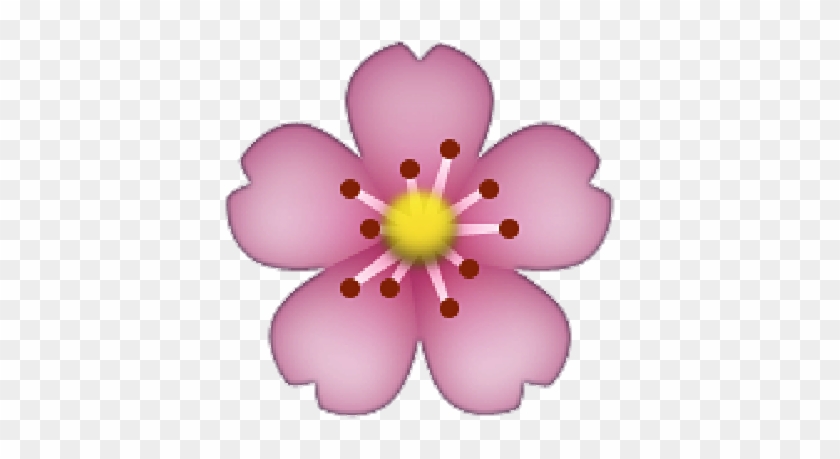Emoji And Flower Image - Flower Emoji Png #1201321