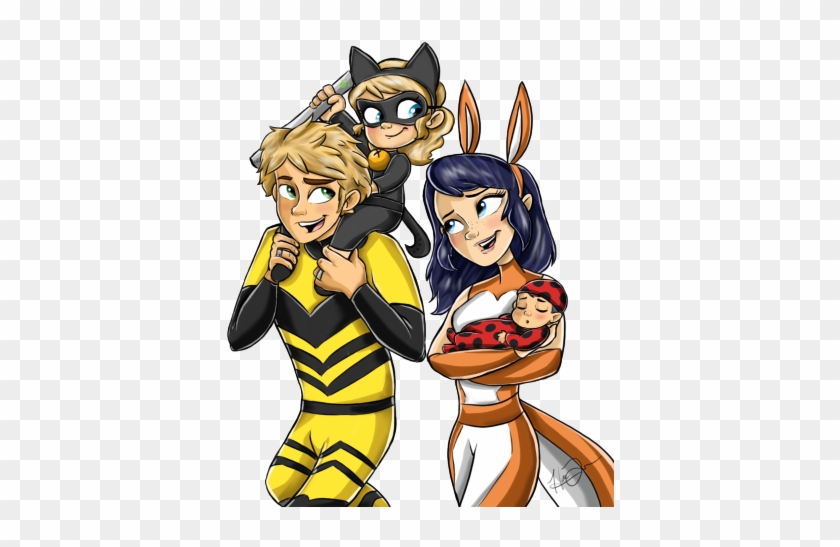 The Tales Of Ladybug And Chat Noir - Marinette And Chat Noir #1201327