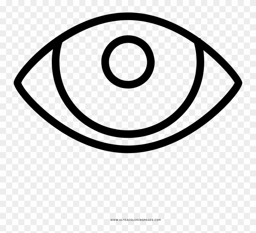 Dibujo De Ojo Para Colorear - Coloring Book #1201600