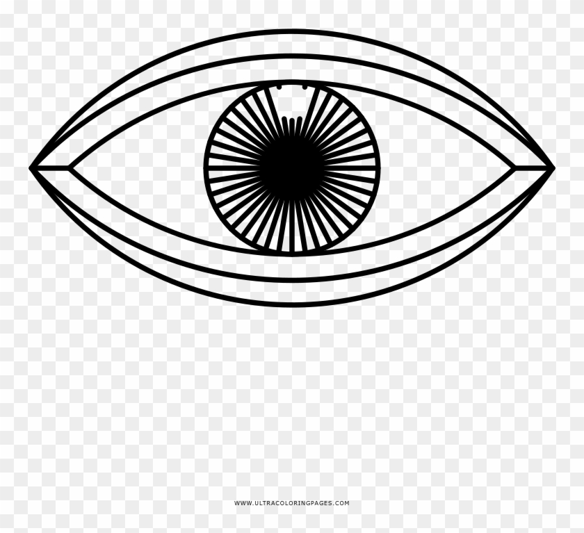 Dibujo De Ojo Para Colorear - Lasek #1201630