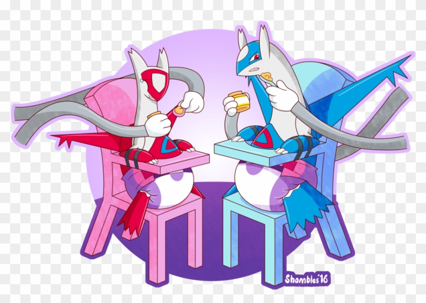 Latios And Latias Comics For Kids - Baby Latias And Latios #1202005