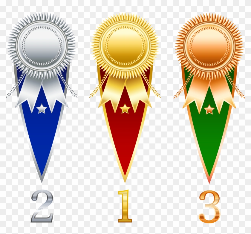 Rosette Prize Set Transparent Png Clipart - Prize Png #1202072