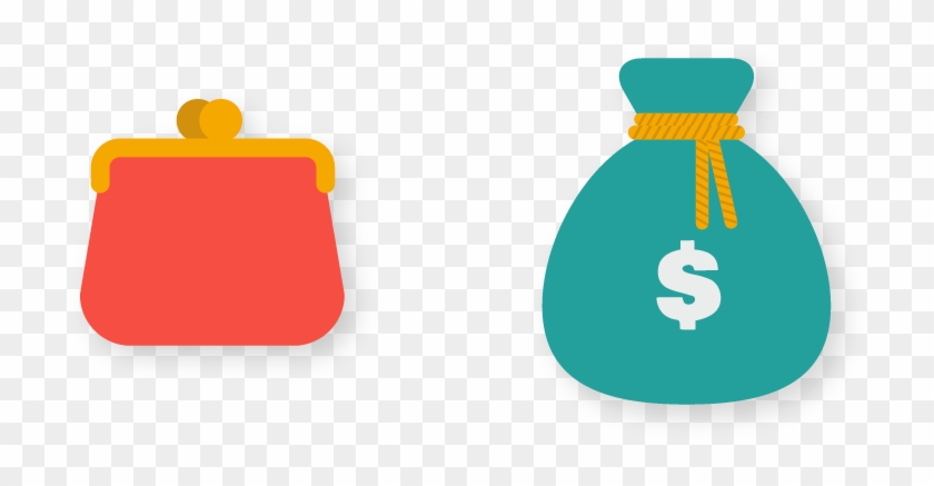 Cartoon Wallet 1057*683 Transprent Png Free Download - Finance #1202090