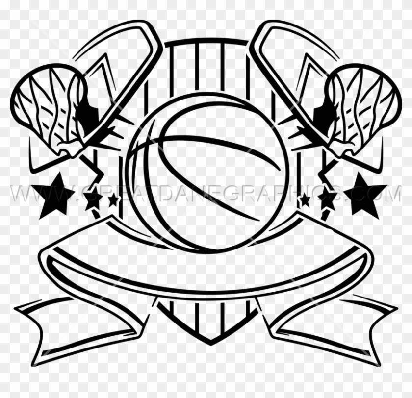 Basketball Crest - Basketball Crest #1202327