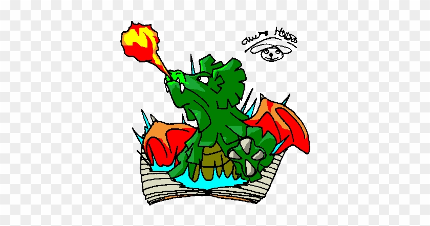 Pictures Of Dragons Breathing Fire - Cartoon Dragon Breathing Fire #1202337